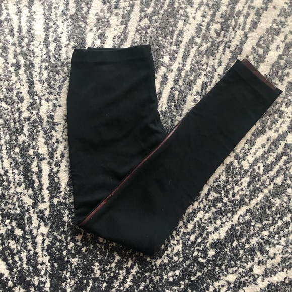 Anthropologie June Leather Ponte Pants Sz 2 NWOT - Picture 4 of 6